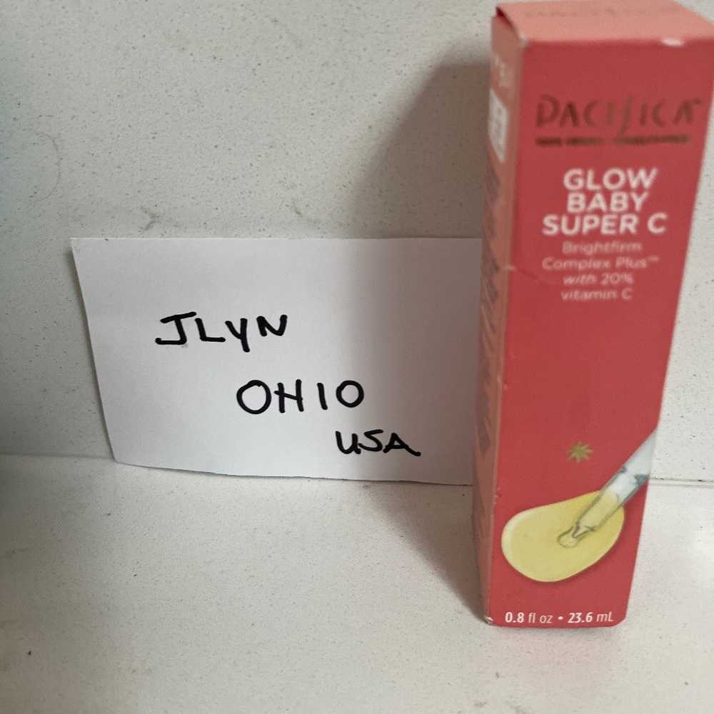 PACIFICA Glow Baby Super Vitamin C Serum 0.8oz $32 CLEAN BEAUTY